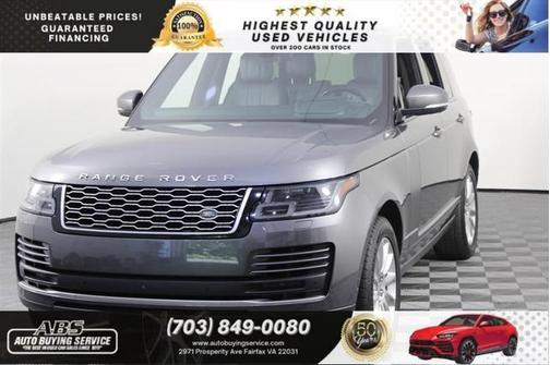 2018 Land Rover Range Rover 3.0L Supercharged HSE
