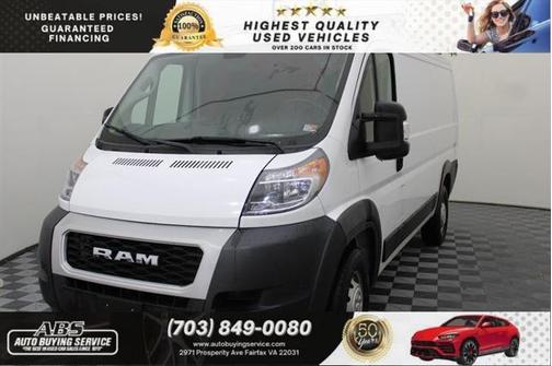 2019 RAM ProMaster 1500 Low Roof