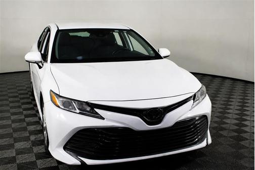 Super White 2020 Toyota Camry LE