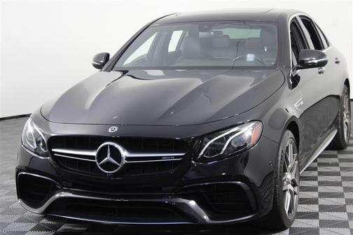 Black 2018 Mercedes-Benz AMG E 63 S 4MATIC