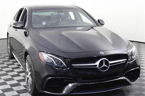Black 2018 Mercedes-Benz AMG E 63 S 4MATIC