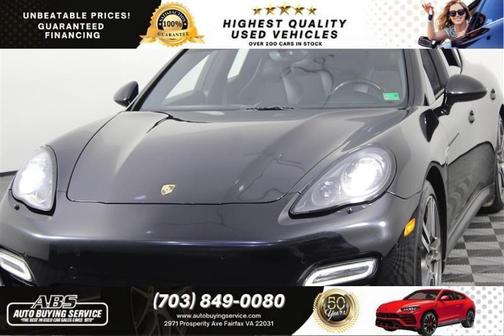 Black 2013 Porsche Panamera 4 Platinum Edition