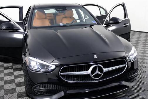 Obsidian Black Metallic 2022 Mercedes-Benz C-Class Sedan