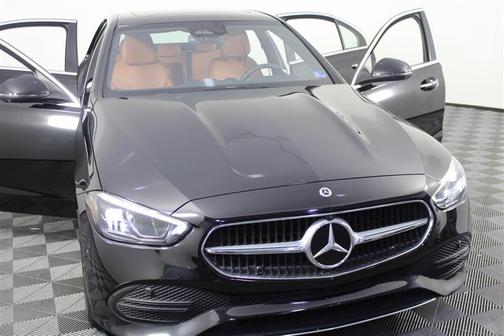 Obsidian Black Metallic 2022 Mercedes-Benz C-Class Sedan