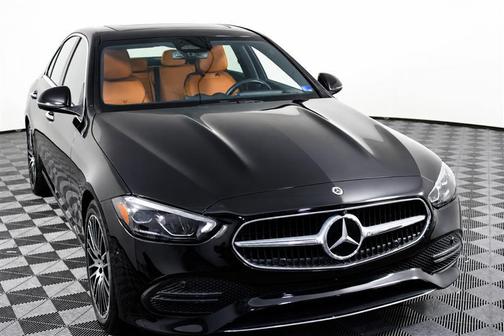 Obsidian Black Metallic 2022 Mercedes-Benz C-Class Sedan
