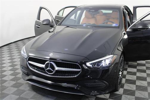 Obsidian Black Metallic 2022 Mercedes-Benz C-Class Sedan