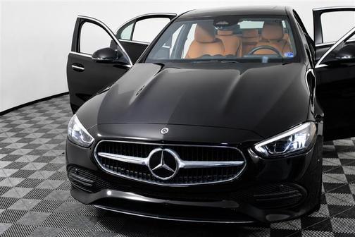 Obsidian Black Metallic 2022 Mercedes-Benz C-Class Sedan