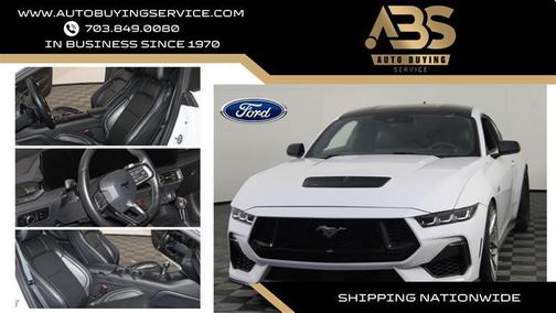 Oxford White 2024 Ford Mustang GT Premium