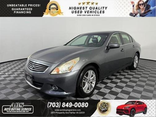 2012 INFINITI G37x Base
