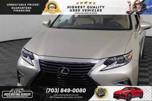 Tan 2016 Lexus ES 350 Base