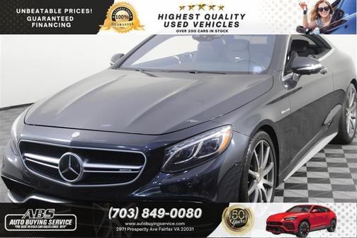 2016 Mercedes-Benz AMG S 63 4MATIC