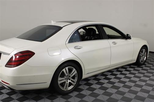 White 2018 Mercedes-Benz S-Class 4MATIC