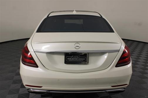 White 2018 Mercedes-Benz S-Class 4MATIC