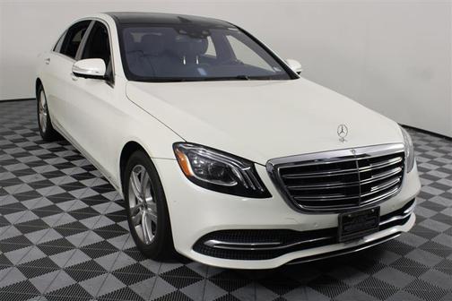 White 2018 Mercedes-Benz S-Class 4MATIC