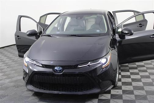 Black Sand Pearl 2021 Toyota Corolla Hybrid LE