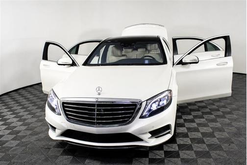 designo Diamond White 2016 Mercedes-Benz S-Class S 550