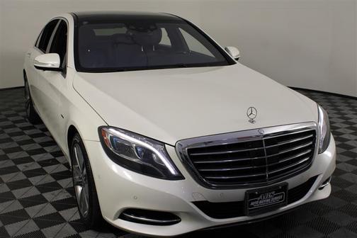designo Diamond White Metallic 2017 Mercedes-Benz S-Class S 550E PLUG-IN HYBRID