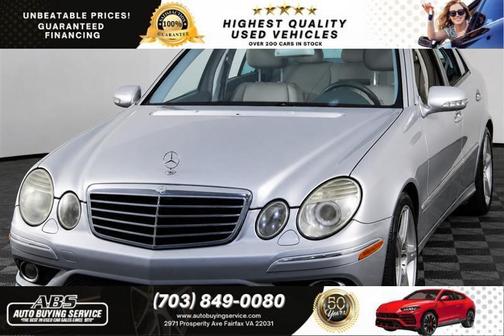 Flint Gray Metallic 2009 Mercedes-Benz E-Class 3.5L
