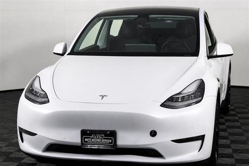 Pearl White Multi-Coat 2020 Tesla Model Y Long Range Dual Motor All-Wheel Drive