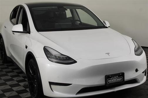 Pearl White Multi-Coat 2020 Tesla Model Y Long Range Dual Motor All-Wheel Drive