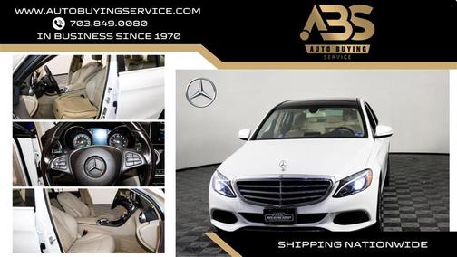 Polar White 2015 Mercedes-Benz C-Class C 300 4MATIC
