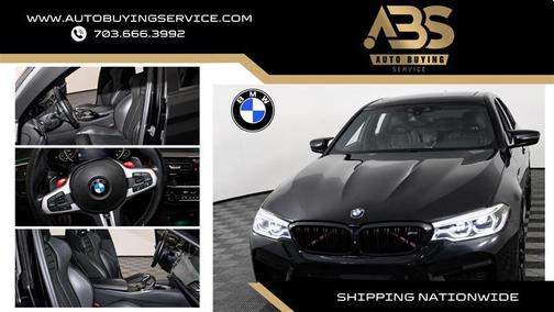 Black Sapphire Metallic 2018 BMW M5 Base