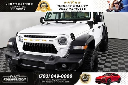 Bright White Clearcoat 2020 Jeep Wrangler Unlimited Sport