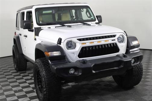 Bright White Clearcoat 2020 Jeep Wrangler Unlimited Sport