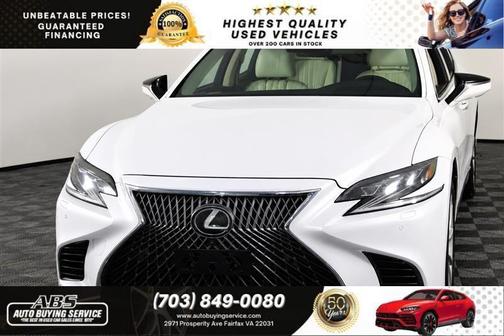 Ultra White 2018 Lexus LS 500 Base