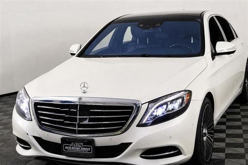 designo Diamond White Metallic 2017 Mercedes-Benz S-Class S 550