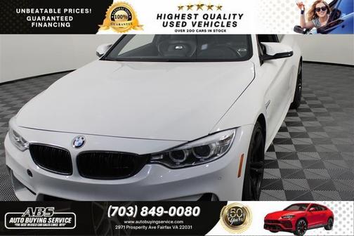 Alpine White 2017 BMW M4 Base