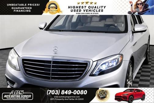 Iridium Silver Metallic 2015 Mercedes-Benz S-Class S 550