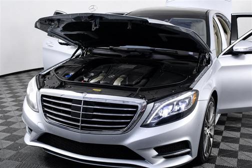 Iridium Silver Metallic 2015 Mercedes-Benz S-Class S 550