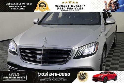 Iridium Silver Metallic 2018 Mercedes-Benz S-Class 4MATIC