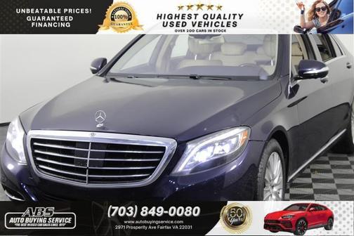 Lunar Blue Metallic 2015 Mercedes-Benz S-Class S 550