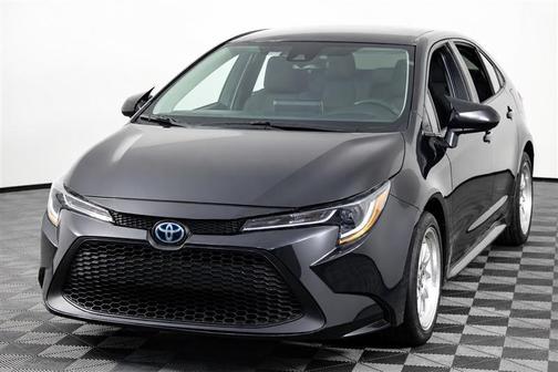 Black Sand Pearl 2021 Toyota Corolla LE