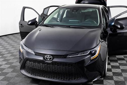 Black Sand Pearl 2021 Toyota Corolla LE