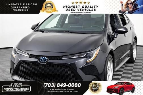 Black Sand Pearl 2021 Toyota Corolla LE