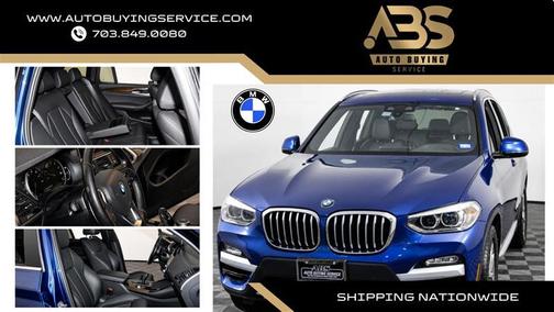 Phytonic Blue Metallic 2019 BMW X3 sDrive30i