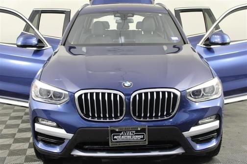 Phytonic Blue Metallic 2019 BMW X3 sDrive30i