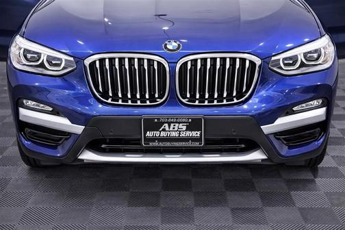 Phytonic Blue Metallic 2019 BMW X3 sDrive30i