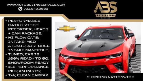 Red Hot 2017 Chevrolet Camaro 1SS