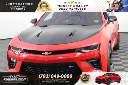 Red Hot 2017 Chevrolet Camaro 1SS