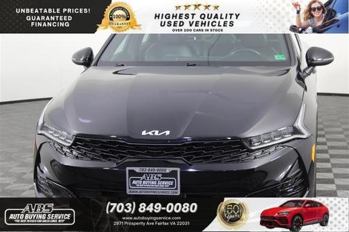 Ebony Black 2022 Kia K5 GT-Line