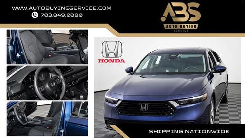 Canyon River Blue Metallic 2024 Honda Accord EX