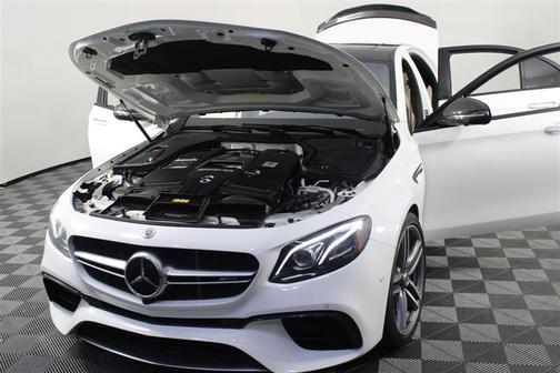 Polar White 2018 Mercedes-Benz AMG E 63 S 4MATIC