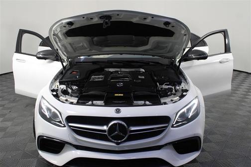 Polar White 2018 Mercedes-Benz AMG E 63 S 4MATIC