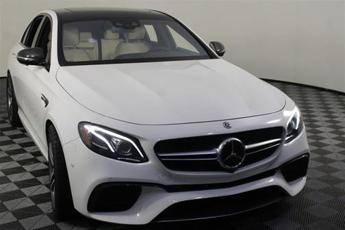 Polar White 2018 Mercedes-Benz AMG E 63 S 4MATIC
