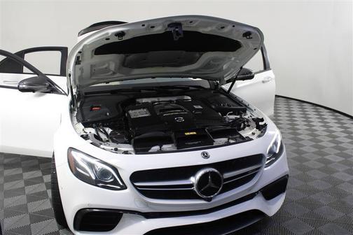 Polar White 2018 Mercedes-Benz AMG E 63 S 4MATIC