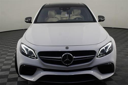 Polar White 2018 Mercedes-Benz AMG E 63 S 4MATIC